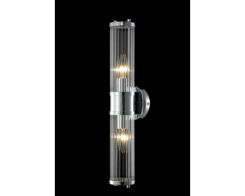 Дополнительное фото Светильник для подстветки зеркал Crystal Lux Sancho SANCHO AP2 CHROME: Купить в Интернет магазин освещения GCSVET.RU