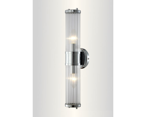 Дополнительное фото Светильник для подстветки зеркал Crystal Lux Sancho SANCHO AP2 CHROME: Купить в Интернет магазин освещения GCSVET.RU
