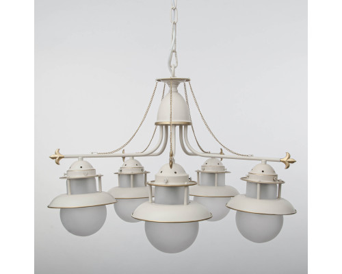 Дополнительное фото Люстра подвесная Abrasax Ursula L.9201-5CREAM/G: Купить в Интернет магазин освещения GCSVET.RU