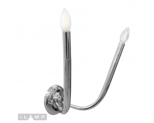 Основное фото Настенный светильник iLamp Evolution B88088-2 CR: Купить в Интернет магазин освещения GCSVET.RU