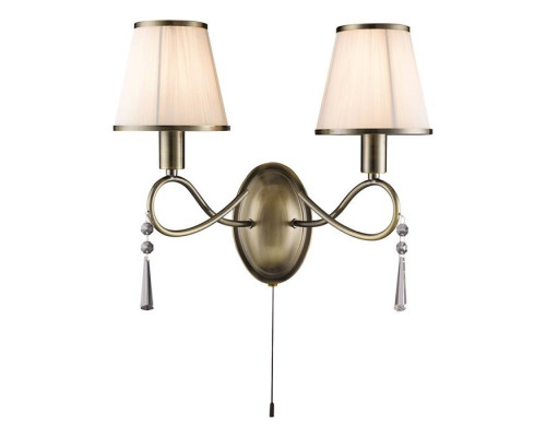 Основное фото Настенный светильник Arte Lamp Logico A1035AP-2AB: Купить в Интернет магазин освещения GCSVET.RU