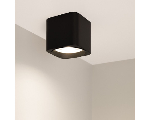 Дополнительное фото Светильник накладной Arlight SP-DICE-S78x78-10W Warm3000 (BK, 24 deg, 230V) 046632: Купить в Интернет магазин освещения GCSVET.RU