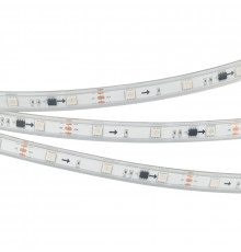 Лента светодиодная Arlight герметичная SPI-P-B30-12mm 12V RGB-PX3 (7.2W/m, IP66, 5060, 5m) 026370(3)