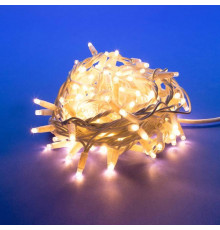 Уличная светодиодная гирлянда (UL-00003941) Uniel теплый белый ULD-S1000-120/TBK Warm White IP67