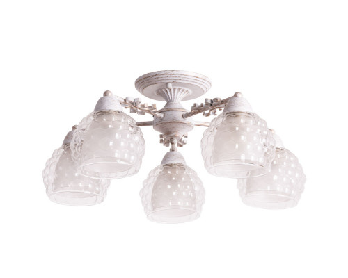 Основное фото Люстра потолочная Arte Lamp Malina A7695PL-5WG: Купить в Интернет магазин освещения GCSVET.RU