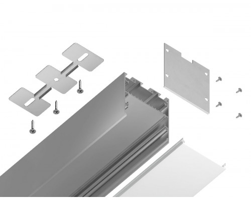 Дополнительное фото Алюминиевый профиль Ambrella Light Profile System GP3050AL: Купить в Интернет магазин освещения GCSVET.RU