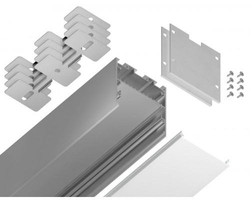 Дополнительное фото Алюминиевый профиль Ambrella Light Profile System GP3050AL: Купить в Интернет магазин освещения GCSVET.RU