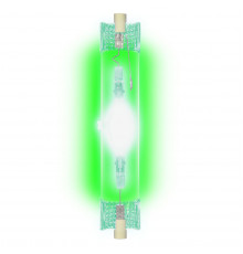 Лампочка тип галогенновая (03802) Uniel R7s 150W прозрачная MH-DE-150/GREEN/R7s