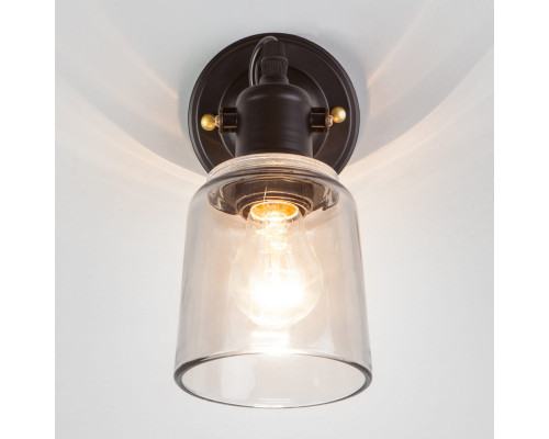 Дополнительное фото Настенный светильник Eurosvet 70111/1 черный: Купить в Интернет магазин освещения GCSVET.RU