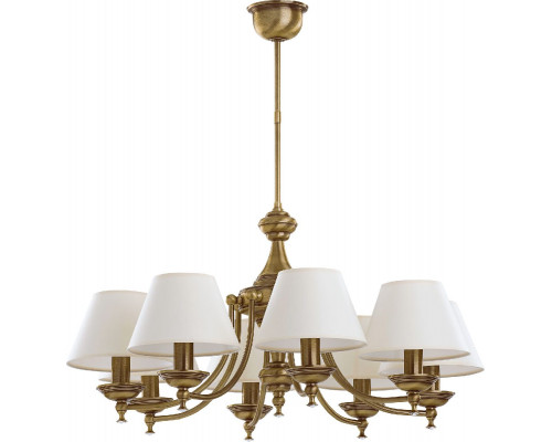 Основное фото Люстра потолочная Kutek San Marino Lampshade SAN-ZW-8(P/A)CR: Купить в Интернет магазин освещения GCSVET.RU
