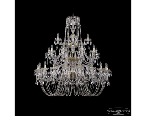 Основное фото Люстра подвесная Bohemia Ivele Crystal 1402/20+10+5/460/3d G: Купить в Интернет магазин освещения GCSVET.RU