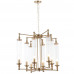 Основное фото Люстра подвесная Crystal Lux TOMAS SP8 D650 BRASS: Купить в Интернет магазин освещения GCSVET.RU