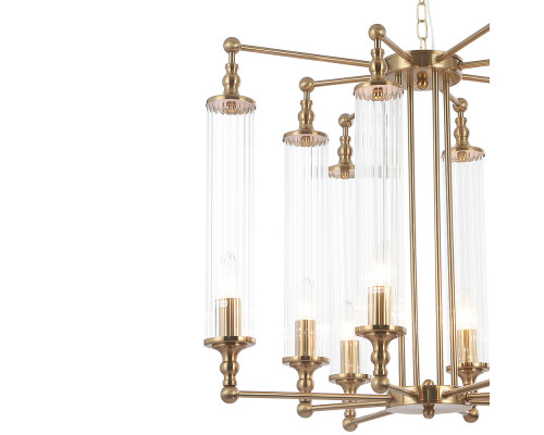 Дополнительное фото Люстра подвесная Crystal Lux TOMAS SP8 D650 BRASS: Купить в Интернет магазин освещения GCSVET.RU