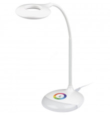 Лампа настольная (UL-00001496) Uniel TLD-535 White/LED/250Lm/5500K/Dimmer