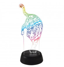 Лампа настольная Uniel ULI-M506 RGB/3AA TIGER/BLACK UL-00008401