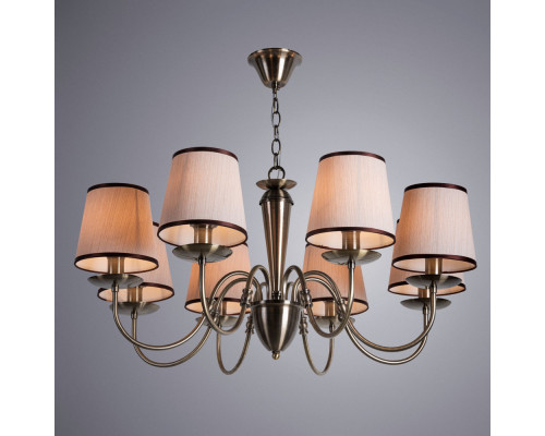 Дополнительное фото Люстра подвесная Arte Lamp Fiona A3227LM-8AB: Купить в Интернет магазин освещения GCSVET.RU