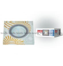 Светильник встраиваемый Fametto Peonia DLS-P201 GU5.3 CHROME/WHITE