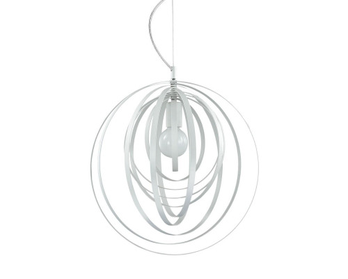 Основное фото Светильник подвесной Ideal Lux Disco SP1 Bianco 103723: Купить в Интернет магазин освещения GCSVET.RU