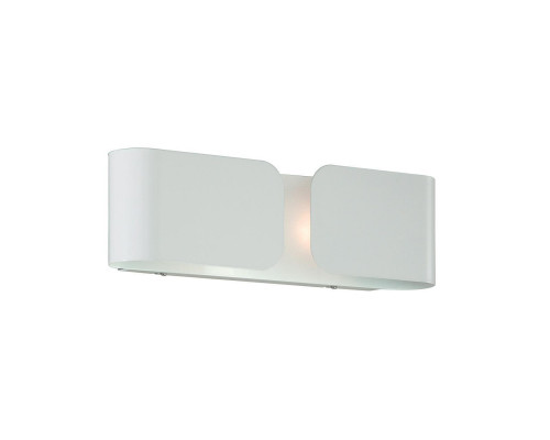 Основное фото Светильник настенный Ideal Lux Clip AP2 Mini Bianco 049236: Купить в Интернет магазин освещения GCSVET.RU