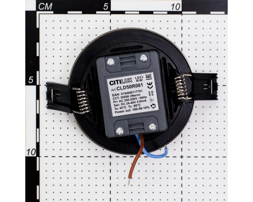 Дополнительное фото Светильник встраиваемый LED Citilux Омега CLD50R082: Купить в Интернет магазин освещения GCSVET.RU
