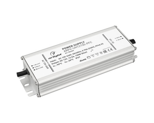 Основное фото Сетевой адаптер Arlight ARPV-UH12150-PFC (12V, 12.5A, 150W) 024269: Купить в Интернет магазин освещения GCSVET.RU