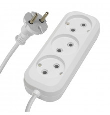 Удлинитель 3-местный Stekker HM01-30-02 2м 2x075 39209