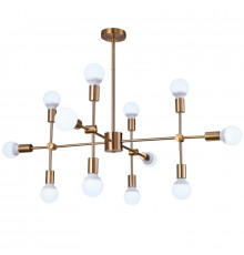 Люстра потолочная Natali Kovaltseva LOFT LUX 75130/8C GOLD