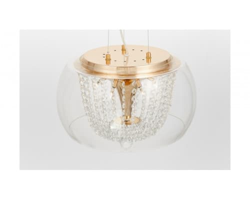 Основное фото Люстра подвесная Lumina Deco Disposa LDP 7018-400 PR+F.GD: Купить в Интернет магазин освещения GCSVET.RU
