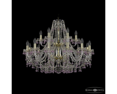Основное фото Люстра подвесная Bohemia Ivele Crystal 1410/10+5/300/2d G V7010: Купить в Интернет магазин освещения GCSVET.RU