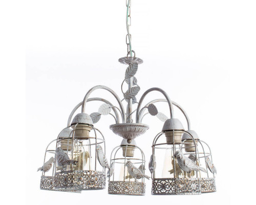 Дополнительное фото Люстра подвесная Arte Lamp Cincia A5090LM-5WG: Купить в Интернет магазин освещения GCSVET.RU