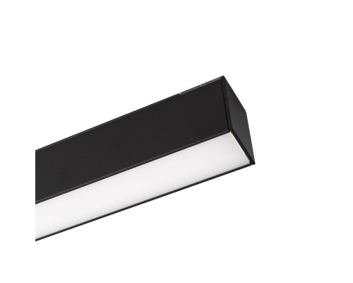 Основное фото Светильник трековый (магнитый) Arlight MAG-FLAT-45-L405-12W Warm3000 (BK, 100 deg, 24V, DALI) 046580: Купить в Интернет магазин освещения GCSVET.RU
