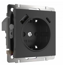 Розетка с быстрой зарядкой USB Type A+С белая W1171708 4690389176449