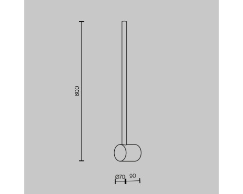 Дополнительное фото Светильник настенный Maytoni Light stick MOD237WL-L6BS3K: Купить в Интернет магазин освещения GCSVET.RU