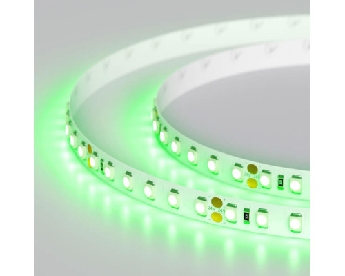 Основное фото Лента светодиодная Arlight RT-A120-8mm 24V Green(9.6 W/m, IP20, 2835, 5m) 008782(2): Купить в Интернет магазин освещения GCSVET.RU