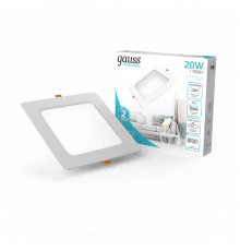 Светильник встраиваемый Gauss Elementary Downlight 998420218