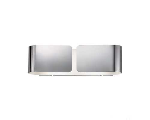 Основное фото Светильник настенный Ideal Lux Clip AP2 Small Cromo 031361: Купить в Интернет магазин освещения GCSVET.RU