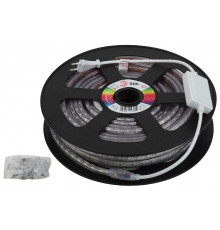 Лента светодиодная Эра 220В 5050 14,4Вт/м RGB 20м IP67 LS5050-14,4-60-220-RGB-IP67-20m Б0043097