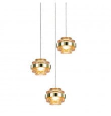 Светильник подвесной Delight Collection MD22030002 MD22030002-3A gold/champagne