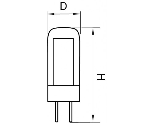 Дополнительное фото Светодиодная лампочка Lightstar T20 940432: Купить в Интернет магазин освещения GCSVET.RU