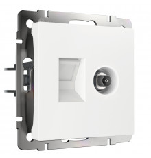 Розетка ТВ+Ethernet Werkel 4690389174414 W1181301