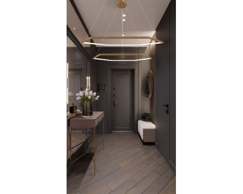 Дополнительное фото Светильник подвесной LED Milosh tendence 0873CL-24PG: Купить в Интернет магазин освещения GCSVET.RU