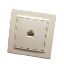 Розетка компьютерная 1-местная Stekker PST00-9007-02 RJ-45 39233