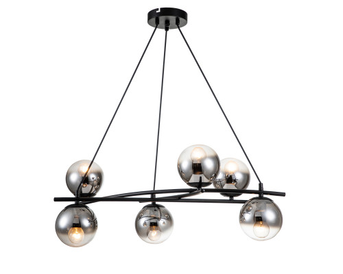 Основное фото Люстра подвесная Escada Balance 1119/6S Black: Купить в Интернет магазин освещения GCSVET.RU
