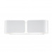 Основное фото Светильник настенный Ideal Lux Clip AP2 Small Bianco 014166: Купить в Интернет магазин освещения GCSVET.RU
