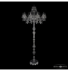 Напольный светильник Bohemia Ivele Crystal 1411T1/10/300-210 Ni