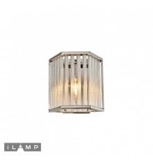 Светильник настенный iLamp Rich W9509-1 Nickel