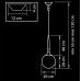 Дополнительное фото Светильник подвесной Lightstar Simple Light 803110: Купить в Интернет магазин освещения GCSVET.RU