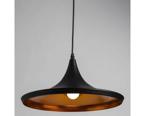 Дополнительное фото Светильник подвесной Arte Lamp Cappello A3406SP-1BK: Купить в Интернет магазин освещения GCSVET.RU