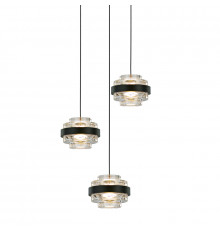 Светильник подвесной Delight Collection MD22030002 MD22030002-3A black/clear