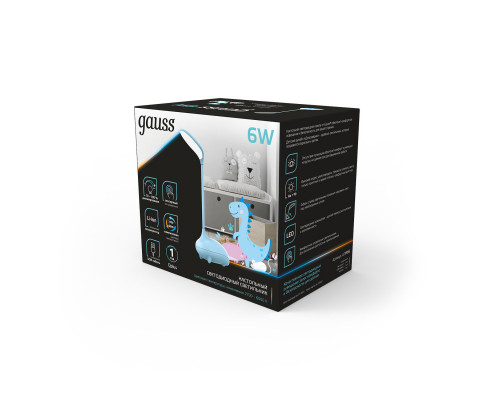 Дополнительное фото Лампа настольная Gauss Qplus GT7016: Купить в Интернет магазин освещения GCSVET.RU